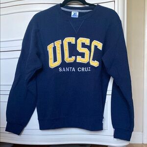Russell Athletic Navy UCSC Sweatshirt